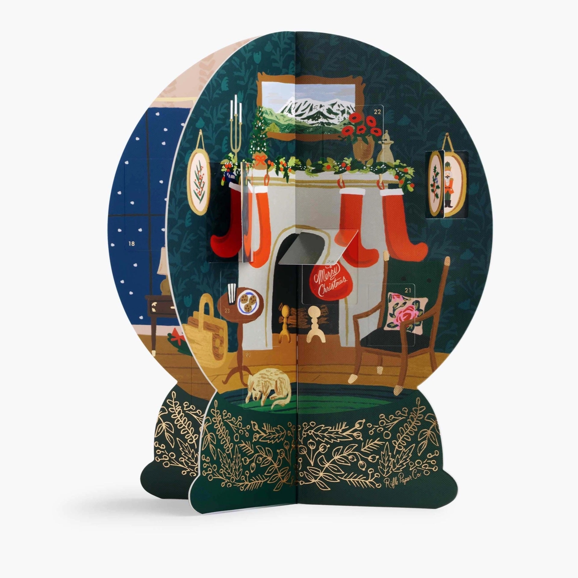 Rifle Paper Co Snow Globe Advent Calendar My Site