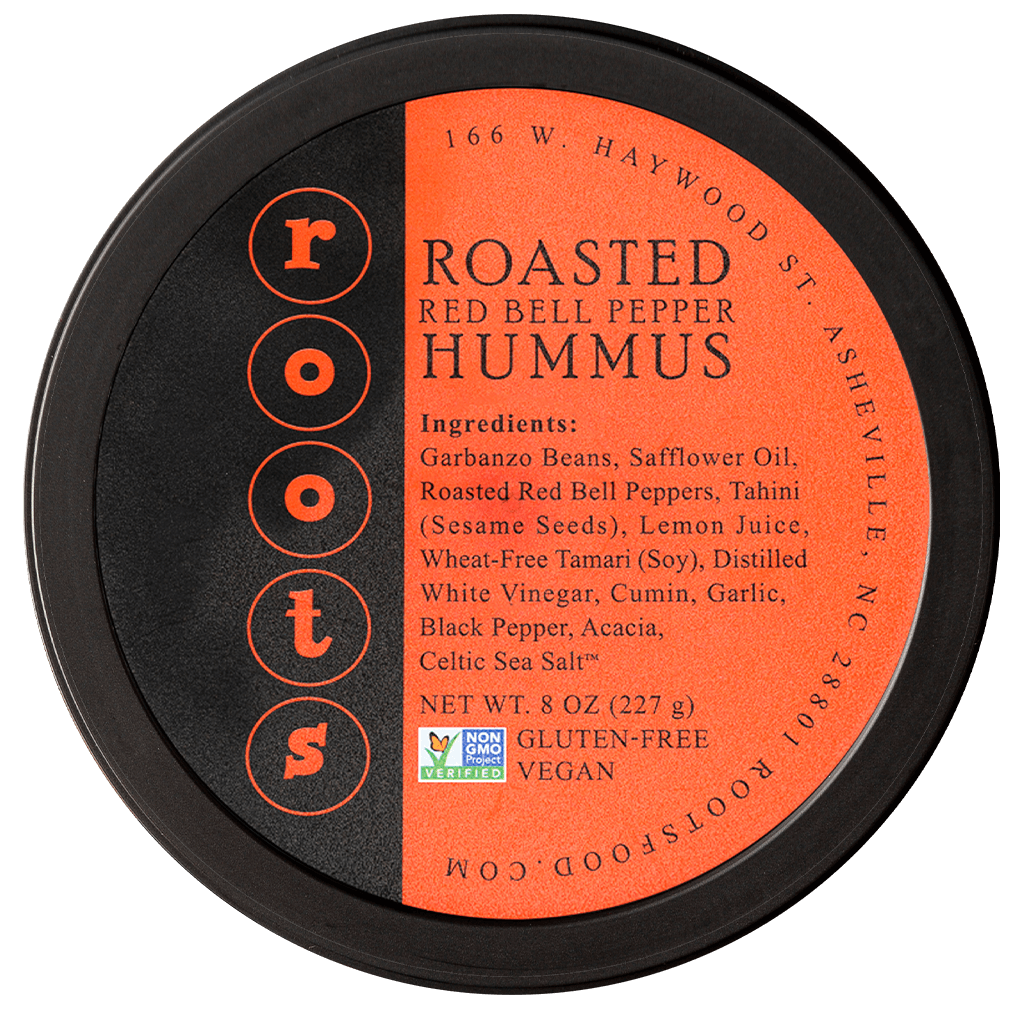 Roots Roasted Red Bell Pepper Hummus 8oz My Site